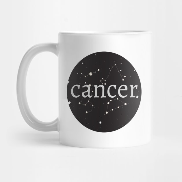 Cancer Zodiac Sign Star Circle by magicae